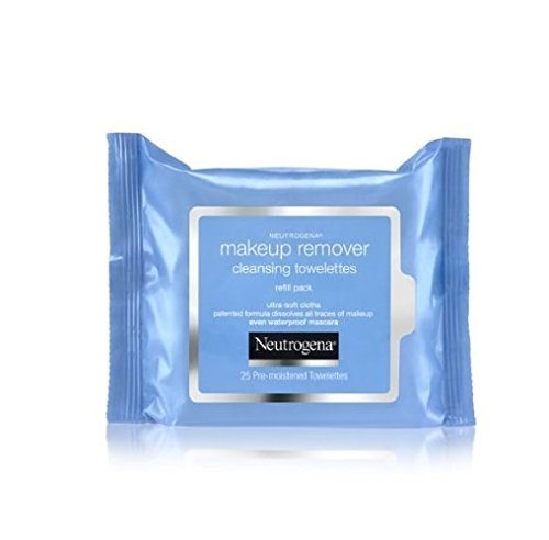 Neutrogena Makeup Remover Cleansing Towelettes, Refill Pack, 25 Count