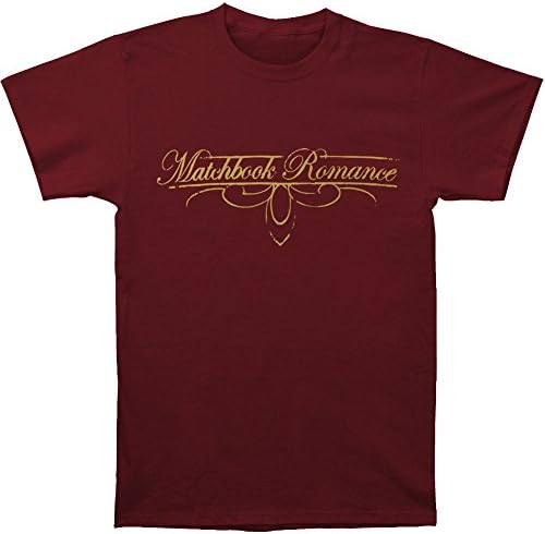 Matchbook Romance Men's Stories &amp; Alibis T-shirt Large Maroon