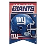 NEW YORK GIANTS OFFICIAL LOGO 17X26 PREMIUM FELT BANNER