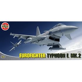 Airfix A04036 Eurofighter Typhoon 1:72 Scale Military Aircraft Series 4 Model Kit