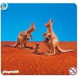 Playmobil Kangaroos (2) with Joeys