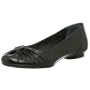 Clarks Women's Swan Ballet Flat,Black,6 M