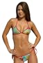 60s-bikini2 Connected Top & Rio Tie Bikini (60s Flower) Bikini Top: S \ Bottom: L