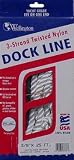 Wellington Cordage #15264 3/8x25 White Dock Line