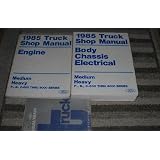 1985 Ford F&B 700 800 900 Truck Service Manual Set OEM (2 VOLUME SET, and the... by ford motor company