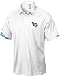 Tennessee Titans White 2009 Sideline Circuit Performance Polo