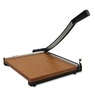 WOOD BASE GUILLOTINE TRIMMER, 12 SHEETS, WOOD BASE, 15