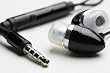 Ear Bud with Play/Stop Controller and Microphone for Apple iPhone (Black)