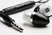 Ear Bud with Play/Stop Controller and Microphone for Apple iPhone (Black)