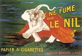194-513 - Je ne Fume que le Nil - French art postcard / mini poster