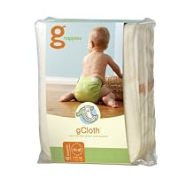 gDiapers Cloth Diaper Inserts, Medium-XLarge (6 Count)