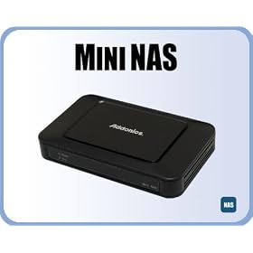 Mini NAS adapter for 2.5" HDD or SSD