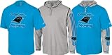 Carolina Panthers Kids 4-7 Long Sleeve Hooded Tee Combo Pack