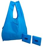 BAGGU Reusable Shopping Tote - 3-Pack,Cerulean,one size