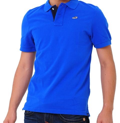 Nike Shoe Limited Edition Air Collection Men's Polo Shirt-Blue-3XL