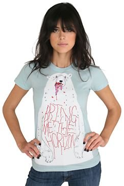 Bring Me The Horizon Messy Polar Bear Tee