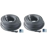 Revo America 100-Feet RJ12 Cable (2-Pack) with Connectors