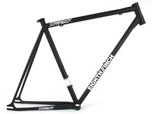 EighthInch Scrambler Track Fixed Gear Frameset (51cm - Black)