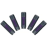 PNY P-FD1GBX5ATT2-MF 1GB Attache II USB 2.0 Flash Drive Special Value (5-Pack)