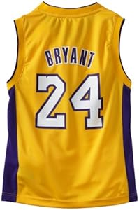 NBA Los Angeles Lakers Youth Kobe Bryant Home Replica Jersey  (Gold, Medium)