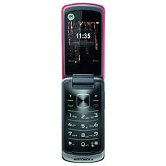 Motorola Gleam Handy (ohne Branding, 6,1 cm (2,4 Zoll) TFT-Display, 2 Megapixel Kamera) rot