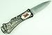 4" Antique Train Knife w/Wooden Display Case