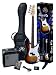 SX BG1K 3TS Bass Guitar Package w/Bass Amp, Instructional DVD, Carry Bag and Strap