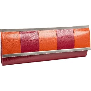 SR SQUARED by Sondra Roberts Two-Tone Clutch