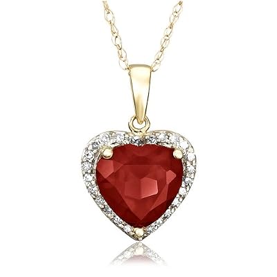 Heart Yellow Gold Pendant