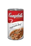 Campbell's Red & White Family Size Vegetable Beef, 26.25-Ounce Cans (Pack of 12)