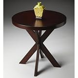 Butler Loft Accent Table in Distressed Chocolate