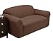 Stretch Sensations Newport Sofa Stretch Slipcover, Cocoa