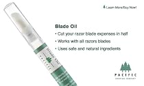 Blade Oil (clinically proven to double razor blade life)
From Pacific Shaving Company
