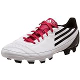 adidas Men's F5 TRX FG Soccer Shoe,Running White/Black/Radiant Pink,11.5 M US