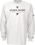 Atlanta Falcons White Equipment Long Sleeve T-Shirt