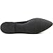 Mia Amari Women Pointed Toe Suede Blue Flats