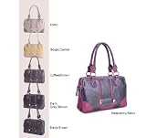 Designer Inspired Genesis Handbag - Colors Available
