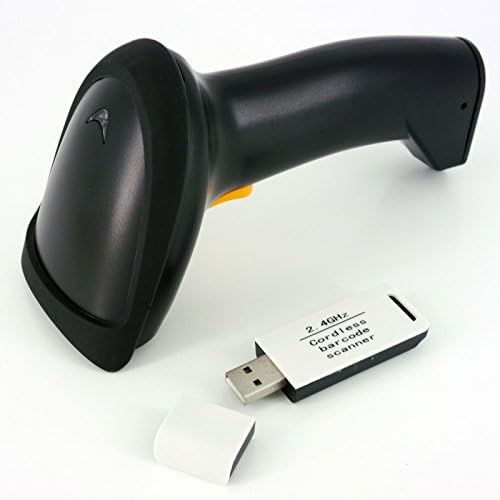 2.4g Wireless Handheld Laser Scan Barcode Bar Code Scanner Reader Gun POS Label