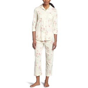 Buy Carole Hochman Ladies Lacey Rosebuds Pajama by Carole Hochman