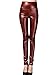 Simplicity Sexy Women High Waist Leather Skinny Leggings Pants Tights