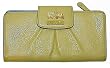 Coach Madison Leather Slim Envelope Wallet Purse 41975 Grass