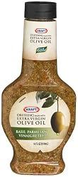 Good Seasons Extra Virgin Olive Oil Basil Parmesan Vinaigrette, 14-Ounce Bottles (Pack of 6)