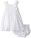 Sweet Heart Rose Baby Girls' Crochet Bodice Clip Dot Dress 2 piece