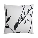 IMAGE OF Blissliving Home Manhattan Pillow, Black and White, 18 by 18 Inches