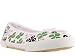 Roxy Maryann in White Black Domestic Canvas Size 8.5