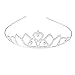 Wedding Bridal Headband Flower Girl Hair Jewelry Rhinestone Crown Tiara