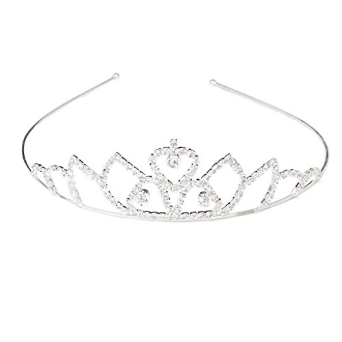 Wedding Bridal Headband Flower Girl Hair Jewelry Rhinestone Crown Tiara