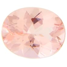 Peach Morganite 10x8 MM Oval Brilliant Cut: 2.45 Carats