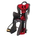 Fahrradkindersitz Kindersitz B.ONE Standard Rahmenmontage anthrazit/rot T�V/GS EN14344