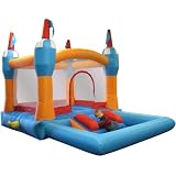 House of Bounce Kingdom Bounce House with Moat (12' x 8' x 8')